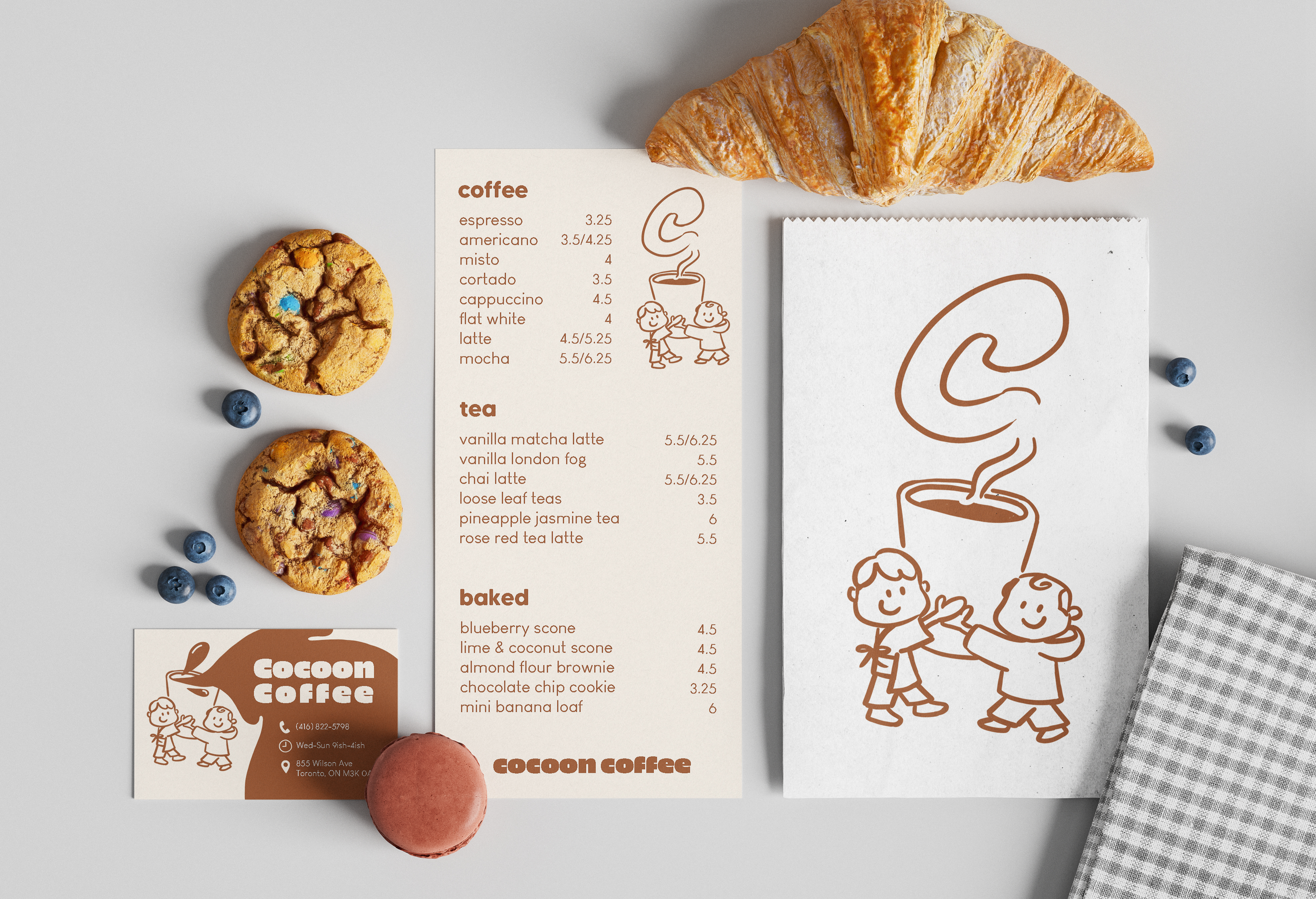 cocoon coffee rebrand cup